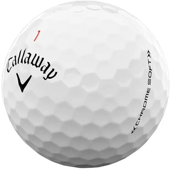 Callaway Golf 2022 Chrome Soft Golf Balls (True Track (Red/Blue)