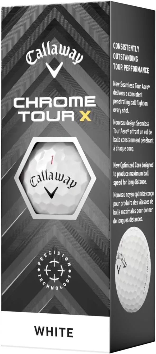Callaway Golf Chrome Tour X Golf Balls