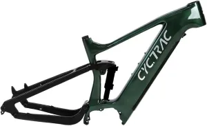 Carbon Fiber E-Bike MTB Frame 17 ''Soft Tail Mountain Bike Frame 27.5/29er Shock Absorbing Bicycle Frame 140mm Frame Travel Boost 12 * 148mm Routing Internal