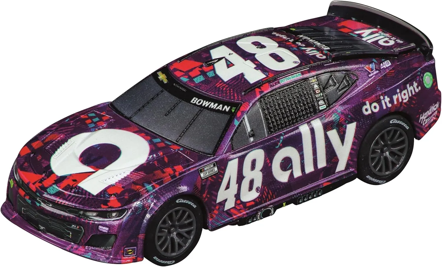 Carrera GO!!! Electric Powered Slot Car Racing Kids Toy Race Track Set 1:43 Scale, NASCAR Talladega Competition