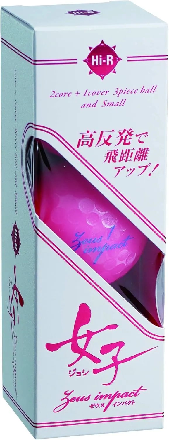 Casco Zeusimpact Women's 2 High Resilience Golf Ball