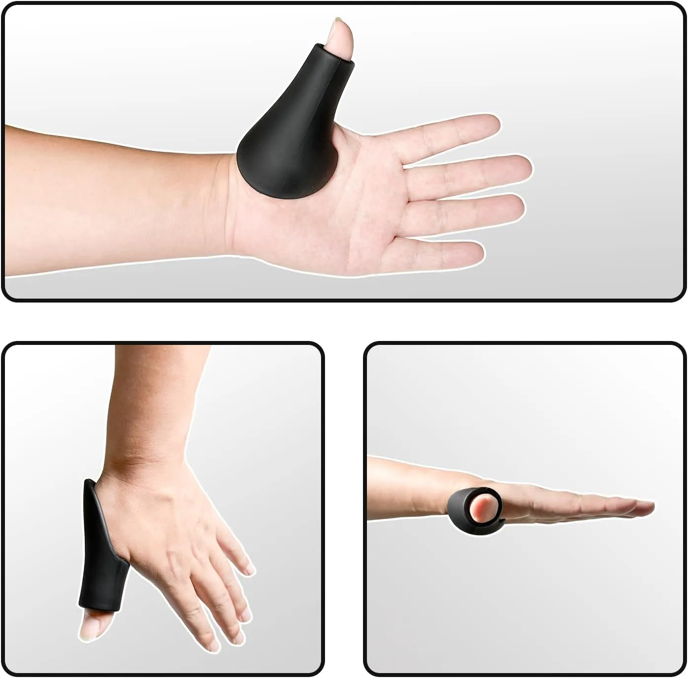 Catcher's Thumb Shield Baseball Thumb Guard 2 Size (Adult & Youth) Baseball & Softball Catchers Thumb Protector for Baseball Catcher Gear Training Aid Catcher Accessories Reduce Sting