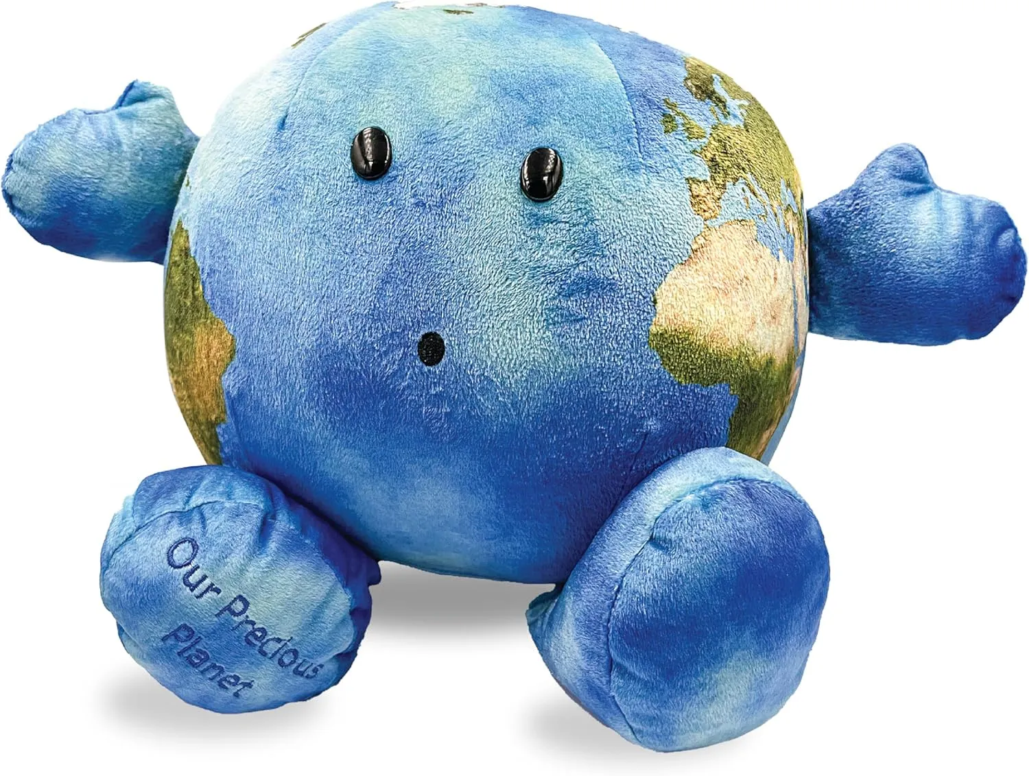 Celestial Buddies Our Precious Planet | 16" Soft Stuffed Plush, Fun Planet Facts & Climate Change Tag for Kids – STEM Learning, Educational Gift, Classroom & Homeschool Science Space Astronomy | 0 
