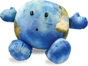 Celestial Buddies Our Precious Planet | 16" Soft Stuffed Plush, Fun Planet Facts & Climate Change Tag for Kids – STEM Learning, Educational Gift, Classroom & Homeschool Science Space Astronomy | 0 