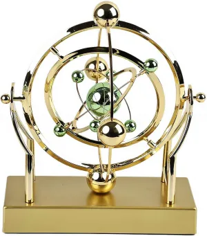 Celestial Orbit Perpetual Motion Pendulum, Perpetual Motion Machine Table Decor, Rotating Wobbler Earth Perpetual Motion Celestial Orbit Desktop Decor Model, Creative Home Rotary Decoration