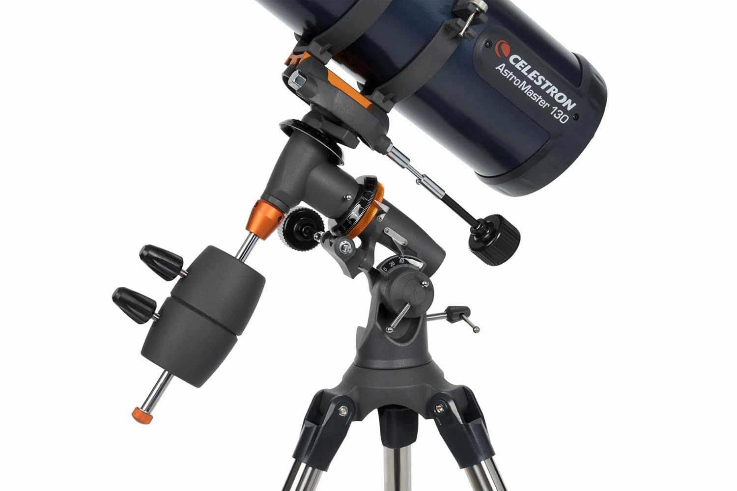 Celestron 31045 AstroMaster 130EQ Newtonian Reflector Telescope, Dark Blue