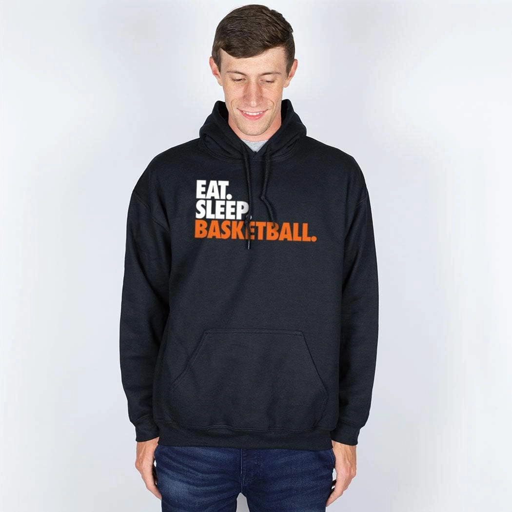 ChalkTalkSPORTS Basketball Standard Sweatshirt | Eat Sleep Basketball | Youth and Adult Sizes