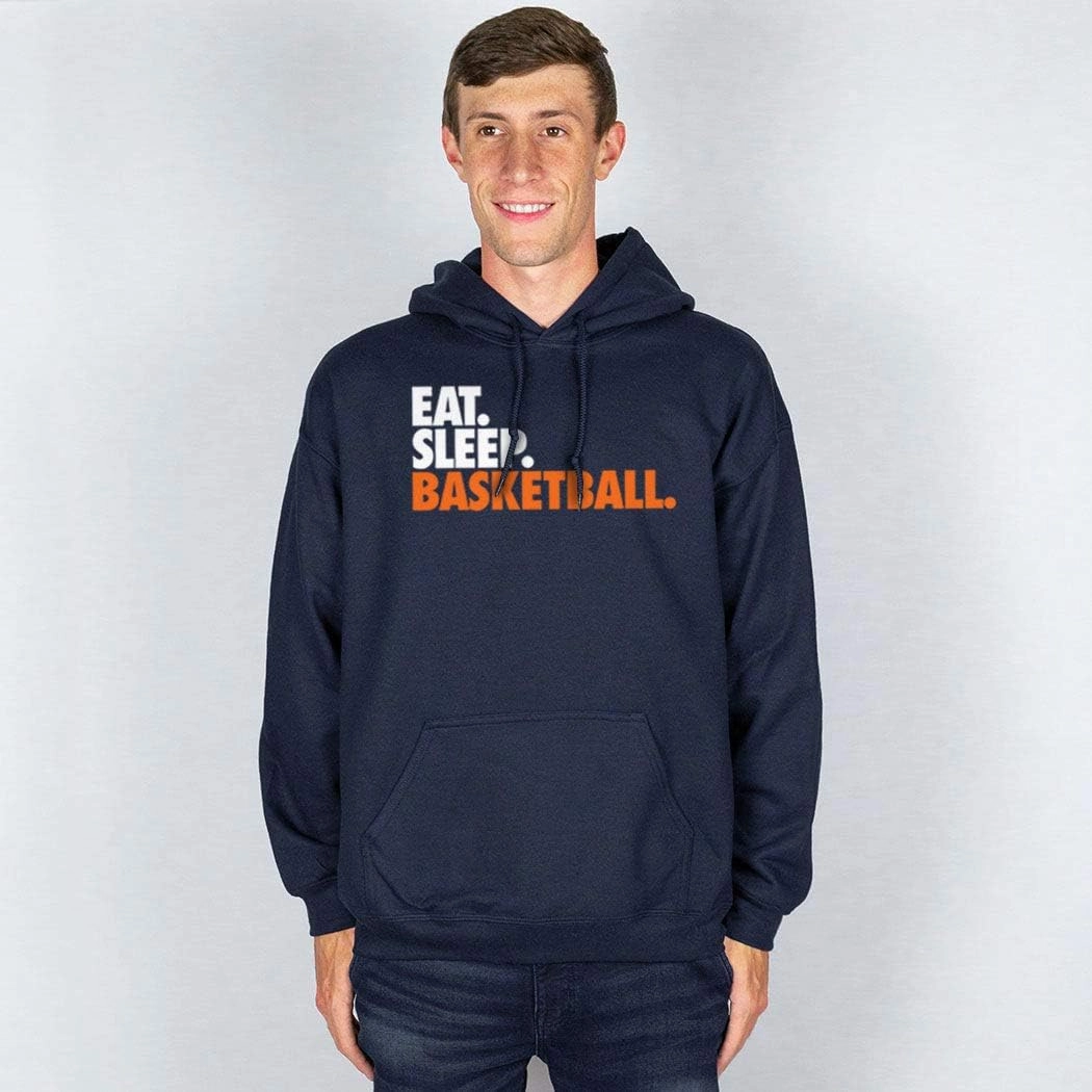 ChalkTalkSPORTS Basketball Standard Sweatshirt | Eat Sleep Basketball | Youth and Adult Sizes