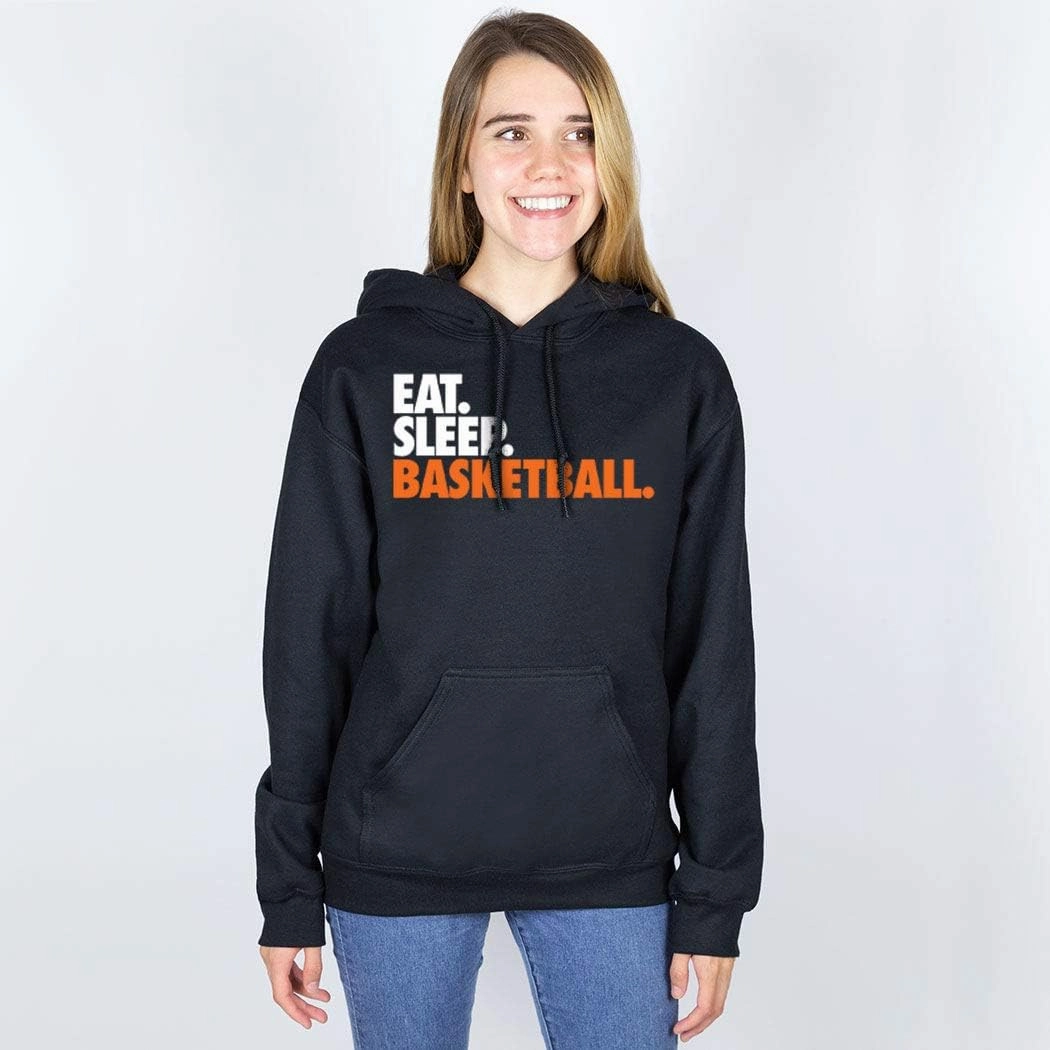 ChalkTalkSPORTS Basketball Standard Sweatshirt | Eat Sleep Basketball | Youth and Adult Sizes