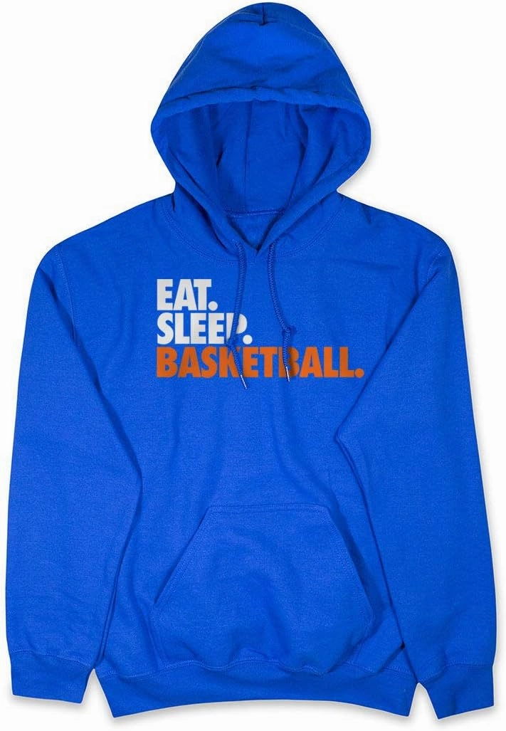 ChalkTalkSPORTS Basketball Standard Sweatshirt | Eat Sleep Basketball | Youth and Adult Sizes