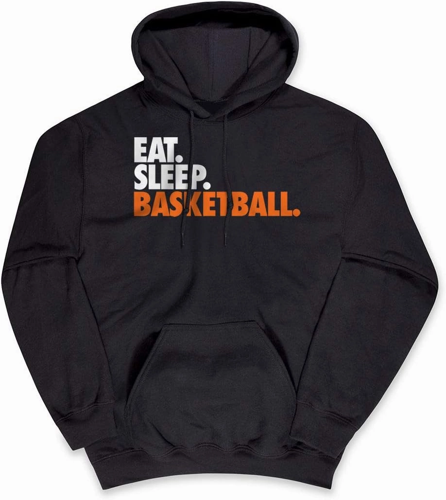 ChalkTalkSPORTS Basketball Standard Sweatshirt | Eat Sleep Basketball | Youth and Adult Sizes