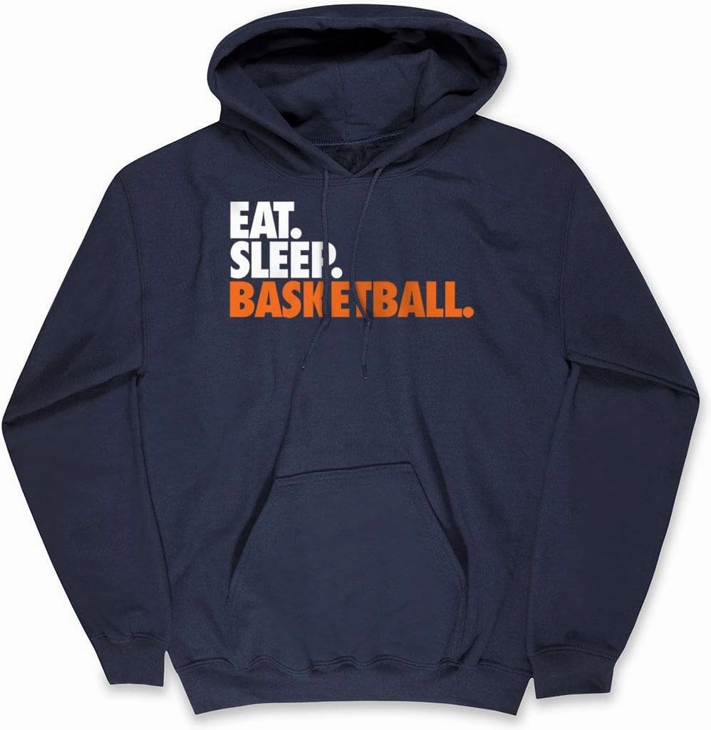 ChalkTalkSPORTS Basketball Standard Sweatshirt | Eat Sleep Basketball | Youth and Adult Sizes