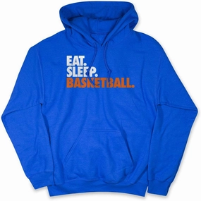 ChalkTalkSPORTS Basketball Standard Sweatshirt | Eat Sleep Basketball | Youth and Adult Sizes