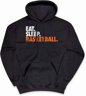 ChalkTalkSPORTS Basketball Standard Sweatshirt | Eat Sleep Basketball | Youth and Adult Sizes