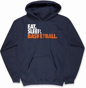 ChalkTalkSPORTS Basketball Standard Sweatshirt | Eat Sleep Basketball | Youth and Adult Sizes