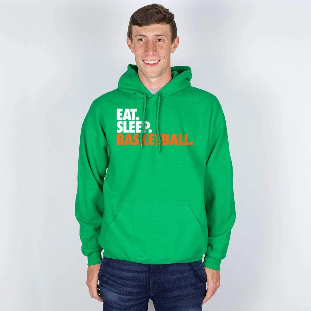 ChalkTalkSPORTS Basketball Standard Sweatshirt | Eat Sleep Basketball | Youth and Adult Sizes