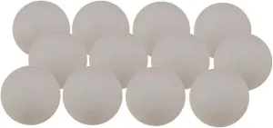 Champion Sports Practice Sponge Lacrosse Balls: Soft Touch for Indoor Outdoor Training & Practice - 12 Pack White