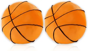 CHELEI2019 2PCS 11" Plush Basketball,Soft Sport Ball Pillow Stuffed Basketball Gift for Boys