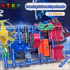 Circuit electronic blocks kit - science kits for kids