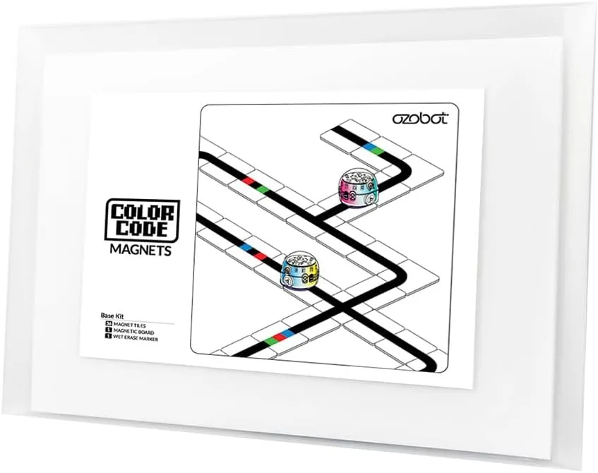 Color Code Magnets Base Kit: Interactive Coding Learning Tool for Kids Ages 5 , Enhances Logic & Problem-Solving Skills, Classroom Education, 36 Tiles, Evo Required Not Included