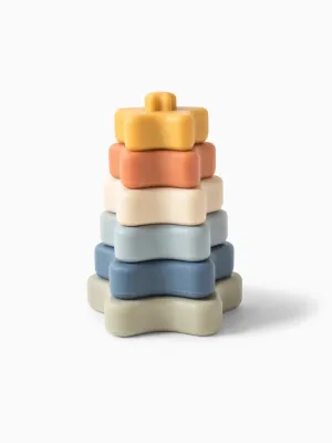 Colored Organics - Baby Star Stacker - Blue