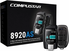 Compustar CS8920-AS 2-Way LCD FM Alarm & Starter kit Q9.