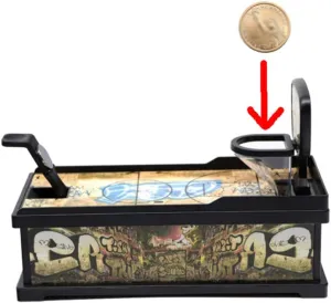Creative Piggy Bank Coin Money Bank for Boy and Girl Can Be Used to Store Basketball Court Coin Shot Piggy Bank for Gift