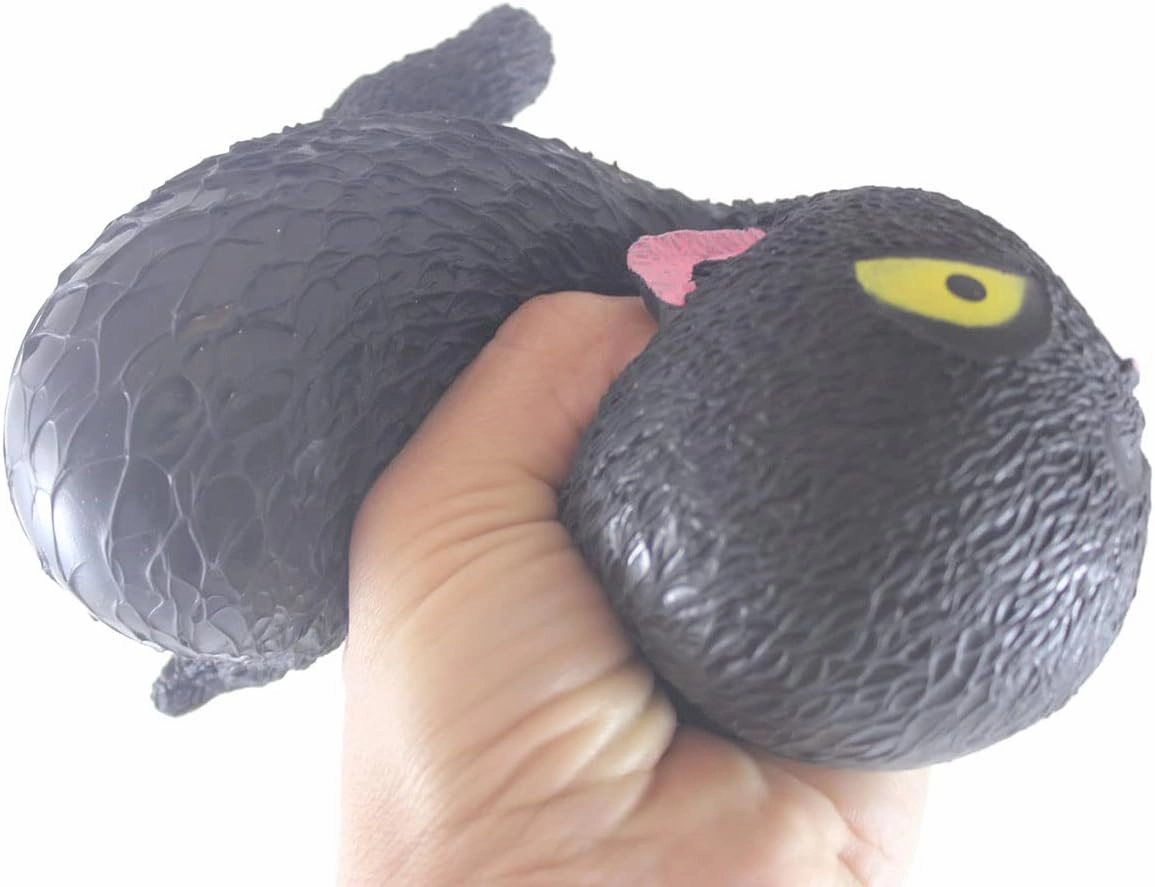 Curious Minds Busy Bags 2 Random Angry Cat Soft Fluff Doh - Filled Squeeze Stress Balls - Sensory, Stress, Fidget Toy Super Soft Kitty (2 Random Cats)