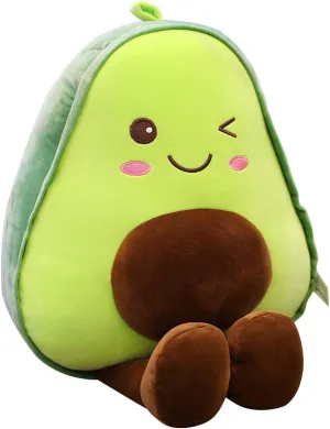 Cute Stuffed Fruit Plush Toy Doll Large Avocado Pillow