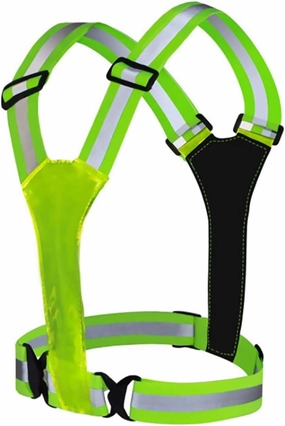 DAGIJIRD LED Reflective Vest USB Rechargeable Light Up Running Vest for Runners Night Walking