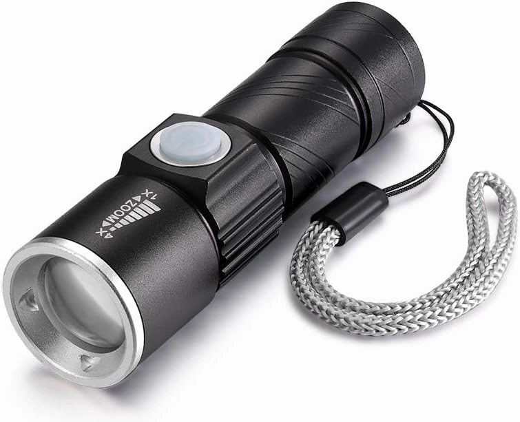 DARKBEAM UV 395nm USB Rechargeable Flashlight Ultraviolet led Light Blacklight Portable 400nm Mini Detector for Dog Urine Pet Stains, Anti-counterfeiting Identification, Resin Curing