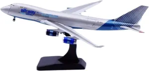 Diecast Plane Model 1:400 Scale for B747-400F Interactive Series Alloy Diecast Aircraft Model 4K-BCH for Collection