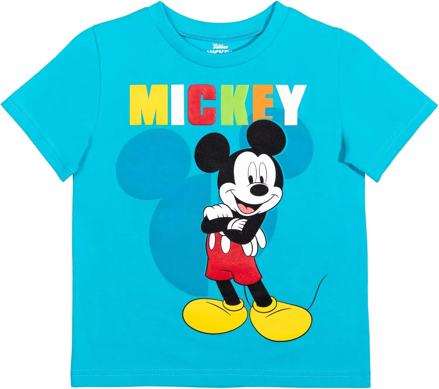 Disney Mickey Mouse T-Shirt and Shorts Outfit Set Infant to Big Kid Sizes (12 Months - 12)