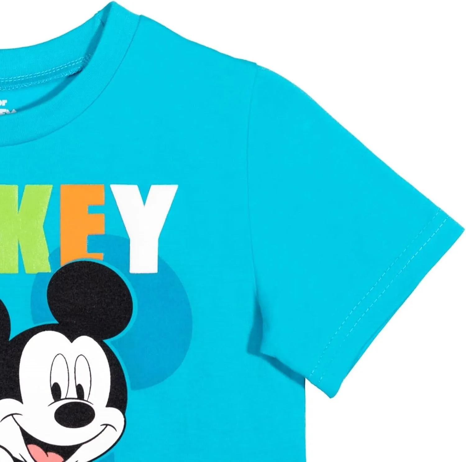 Disney Mickey Mouse T-Shirt and Shorts Outfit Set Infant to Big Kid Sizes (12 Months - 12)