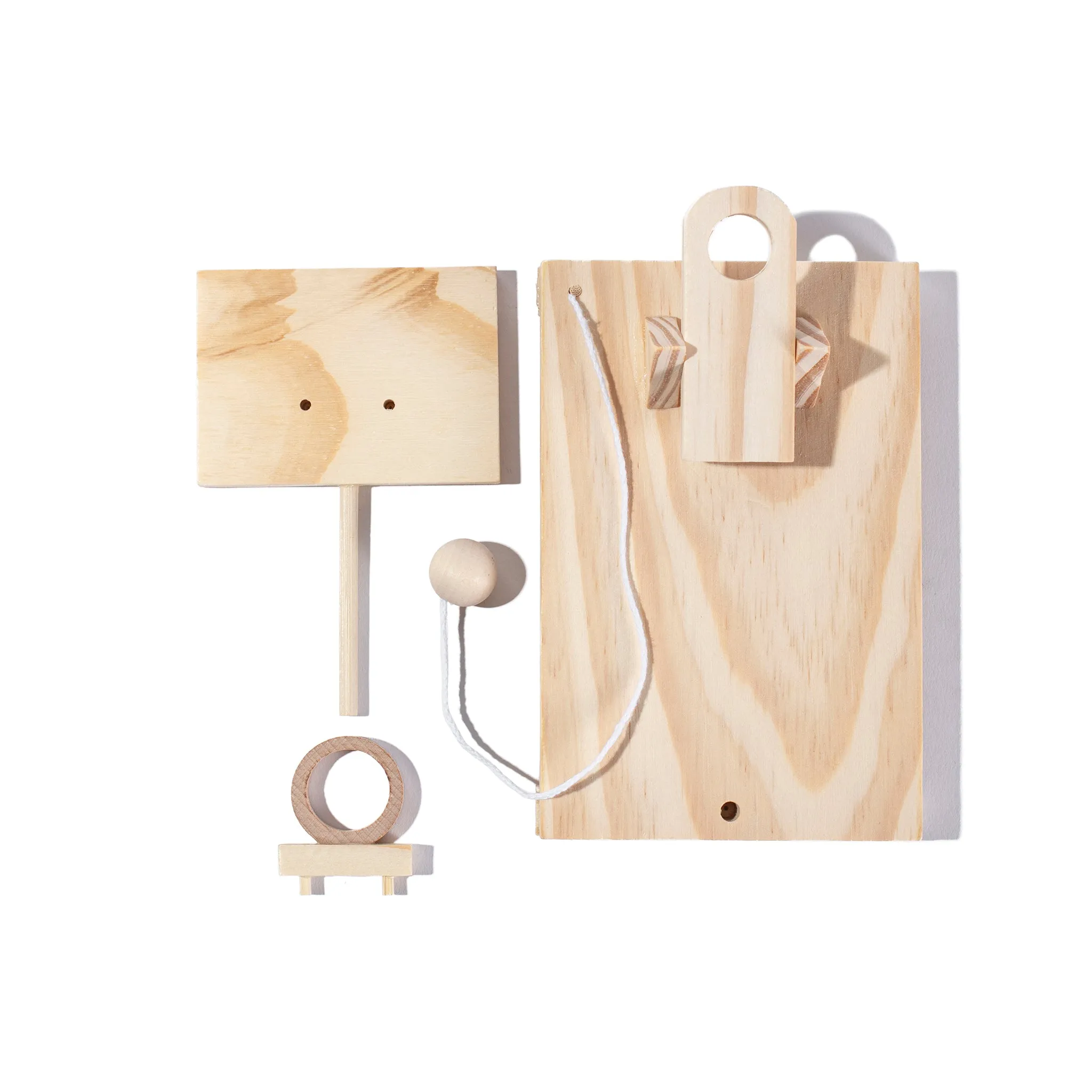DIY Wooden Basketball Game (10 Pack)