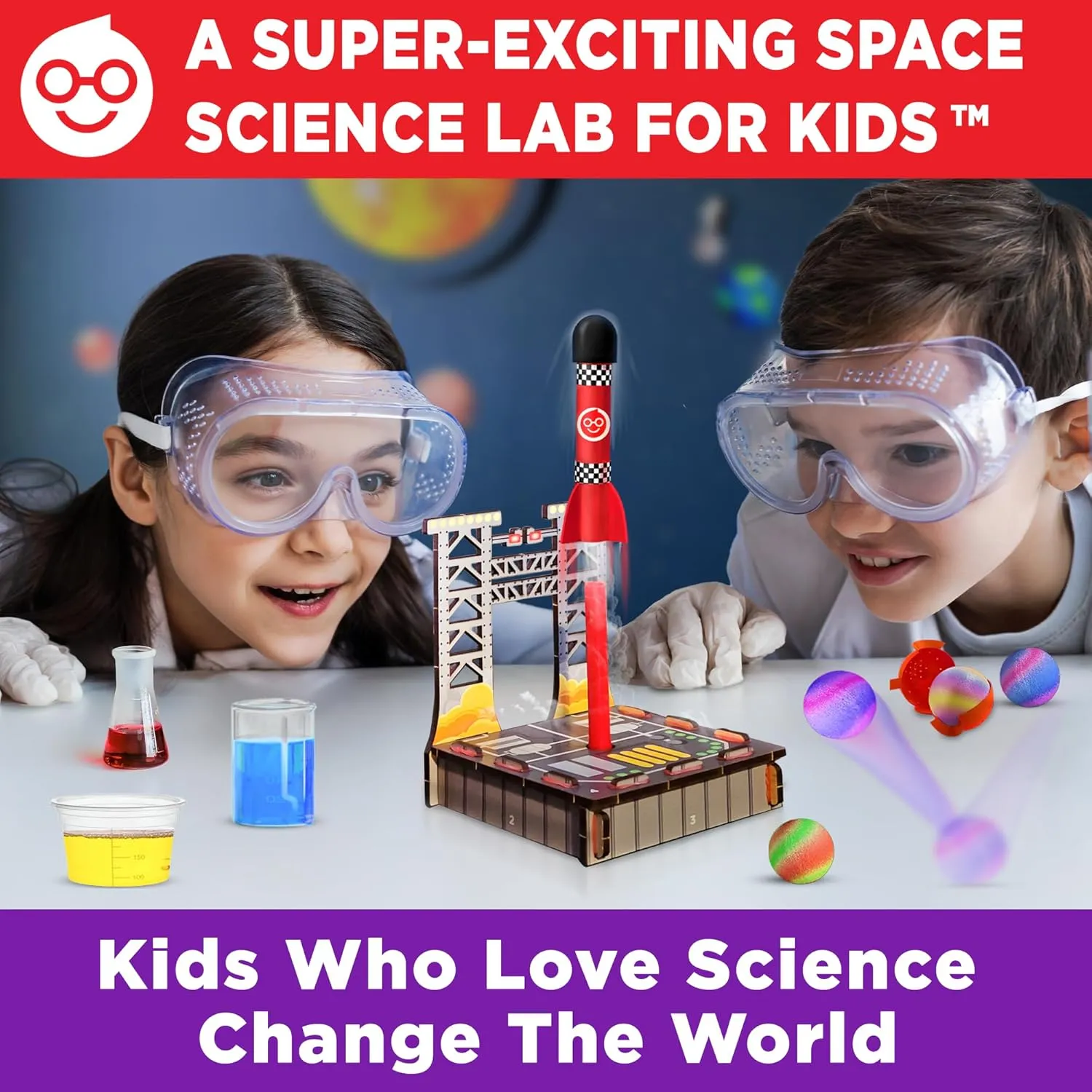 Doctor Jupiter Space Science Kit for Kids Ages 8-9-10-11-12-13-14 | Birthday Gifts for Boys 8  Years Old | STEM Toy with 50  Experiments | Learning & Educational Kits