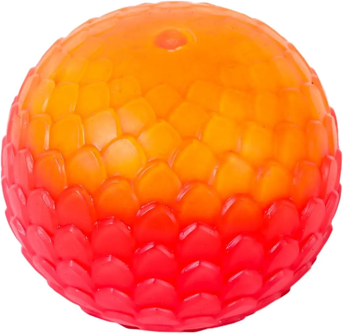 Dragon Egg Giant Dough Stress Ball, 3.9 Inch Large Soft Bounce Squish Ball, Anxiety Stress Relief Fidget Toy, Sensory Squish Ball