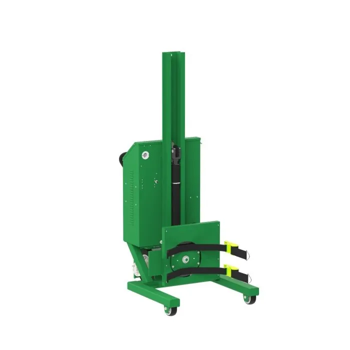 Drum Lift and Rotator | 90'' | Fully Powered | Strap | Straddle | Valley Craft