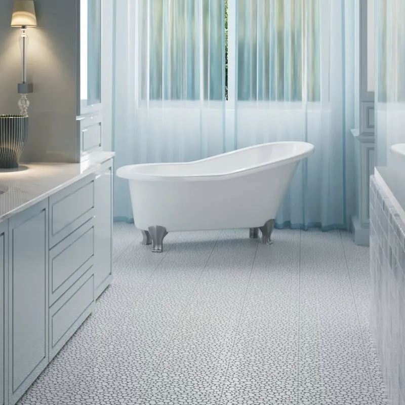 Durable Gray Interlocking Deck Tiles - Waterproof & Anti-slip for Outdoor Spaces