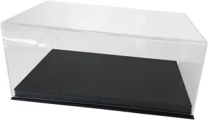 DYNWAVE Acrylic Display Case Diecast Model Car Showcase Organizer Model Figure Display Case Collectibles Box for Souvenirs Dolls Toys
