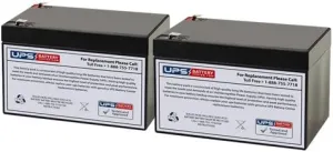 E-Glide Sector 9 Pintail Bambo 12V 12Ah Scooter Replacement Battery Set