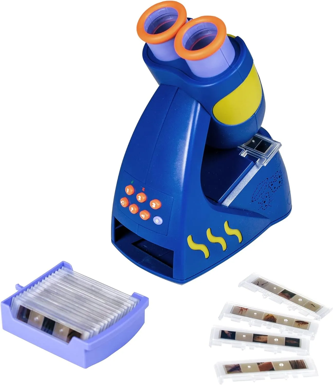 Educational Insights GeoSafari Jr. Talking Microscope Featuring Bindi Irwin: Microscope for Kids, STEM & Science Toy, Interactive Learning, Ages 3 