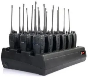 Eighteen Bay Rapid Desk Charger for Kenwood TK-3212L Rechargeable Two Way Radio