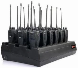 Eighteen Bay Rapid Desk Charger for Kenwood TK-5310GK5 Rechargeable Two Way Radio