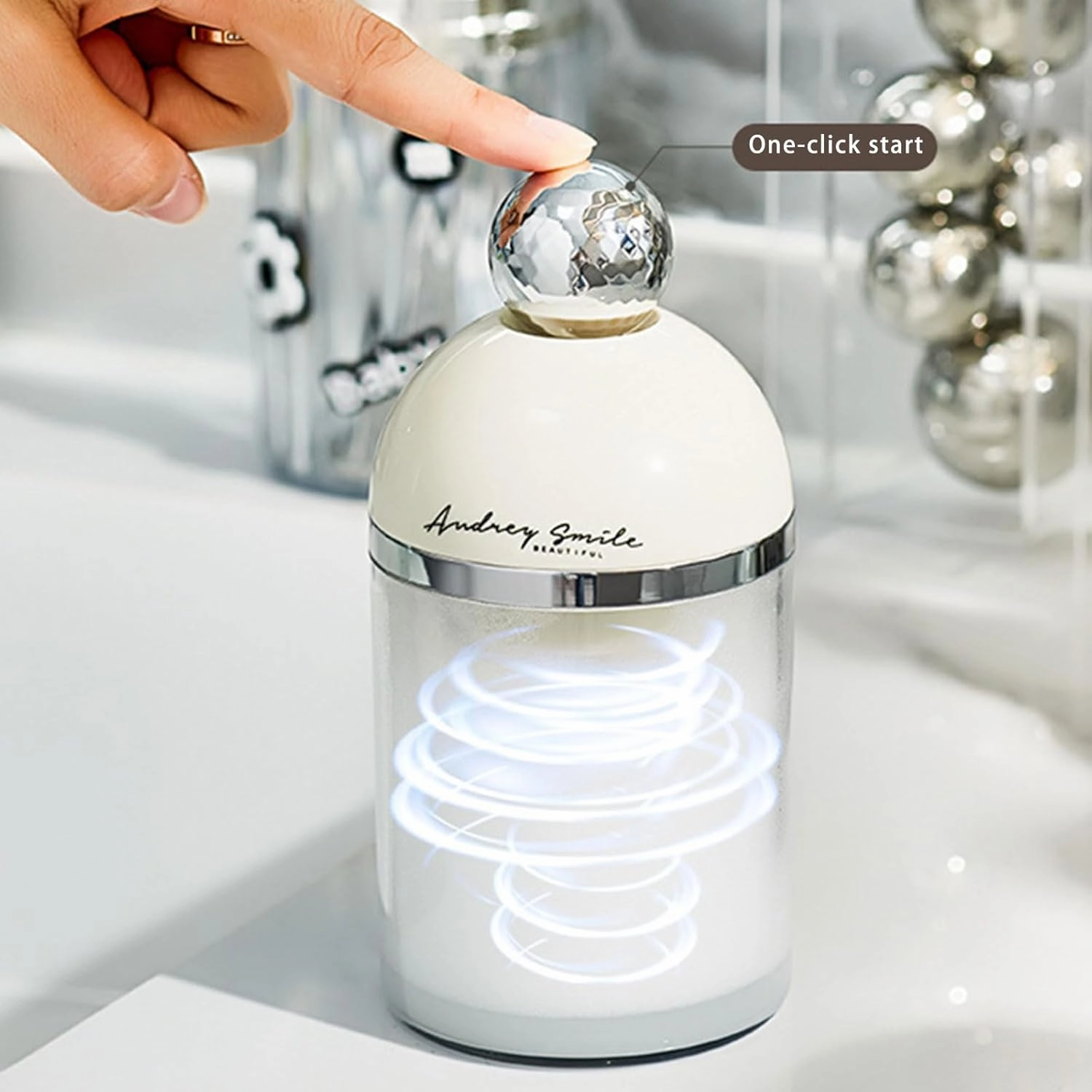 Electric Foam Maker for Face Wash Rechargeable Soap Dispenser Shampoo Bubbler Skincare Tools Cleanser Foam Maker
