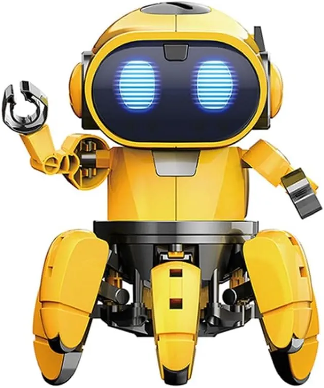 Elenco Teach Tech “Zivko The Robot”, Interactive A/I Capable Robot with Infrared Sensor, STEM Learning Toys for Kids 10 , includes Assembly Parts