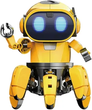 Elenco Teach Tech “Zivko The Robot”, Interactive A/I Capable Robot with Infrared Sensor, STEM Learning Toys for Kids 10 , includes Assembly Parts
