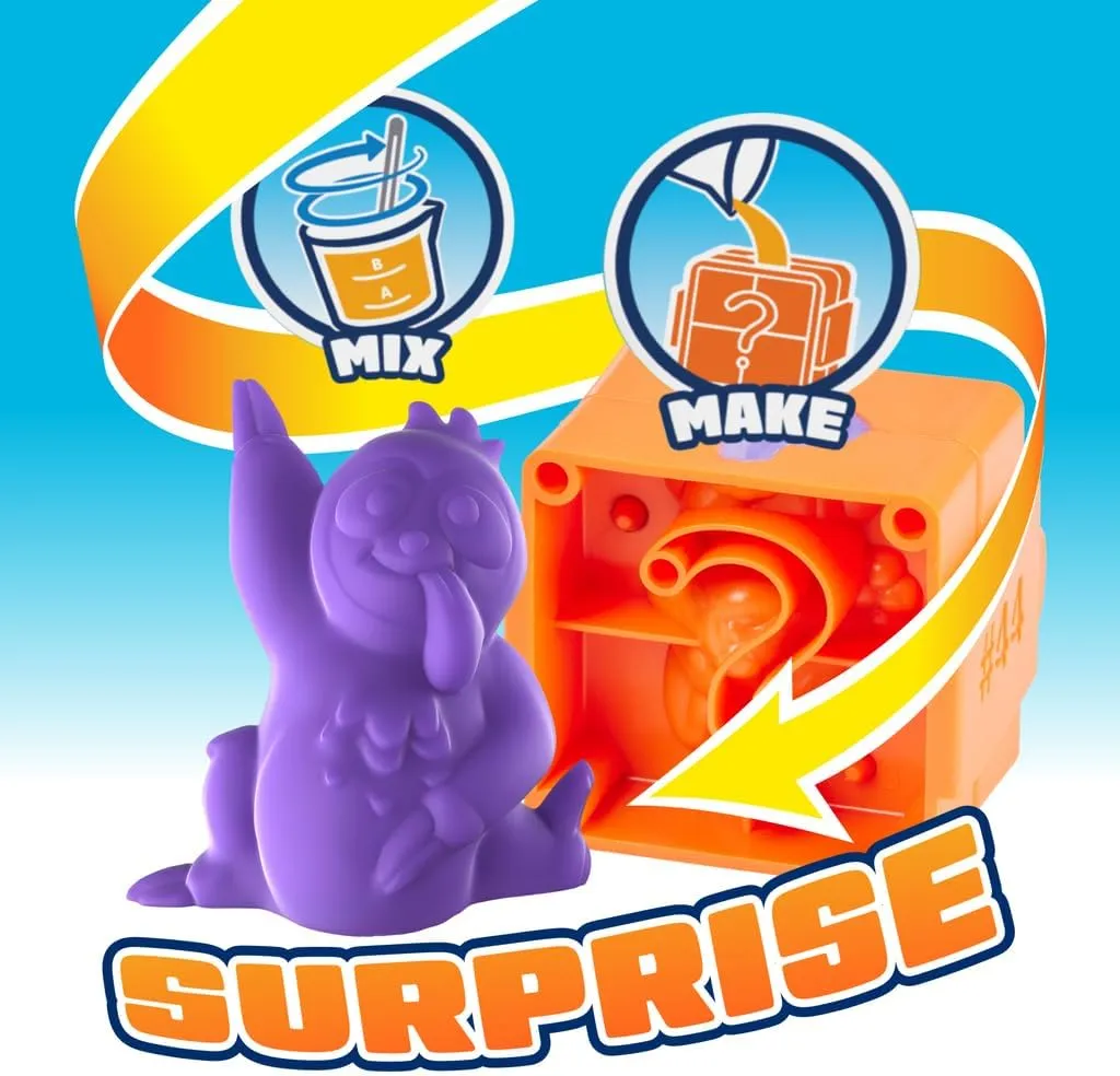 Elmer's Squishies Minis, Make Your Own Squishies Kit, Creates 6 Characters
