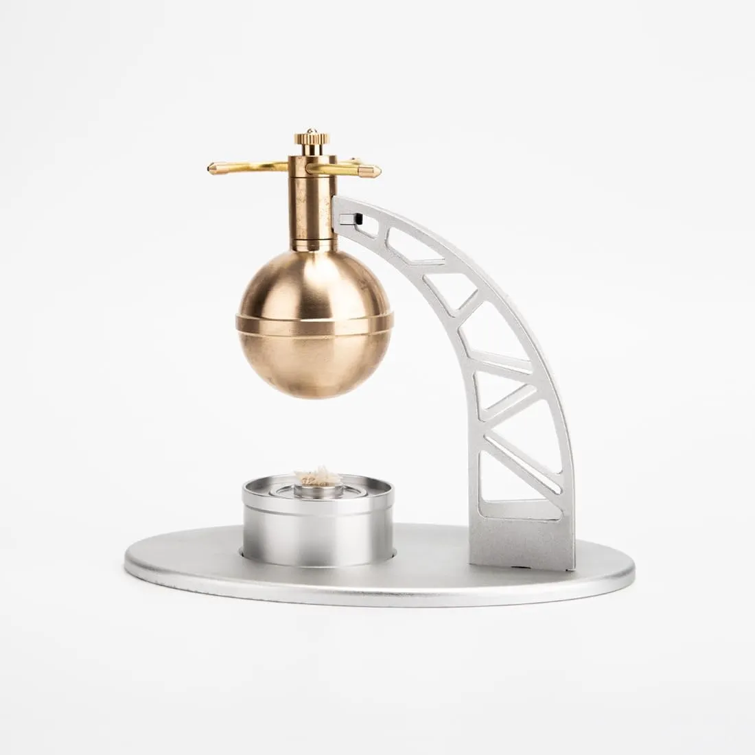 Engine Model Kits, Engine Steam Ball Model Kit for Adults, Engine Motor Model Educational Physics Experiment STEM Model - RTR