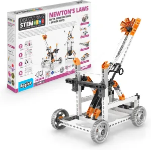 Engino- STEM Toys, Construction Toys for Kids 9 , Newton's Laws Inertia, Kinetic & Potential Energy, Educational Toys, STEM Kits, Gifts for Boys & Girls (8 Model Options)
